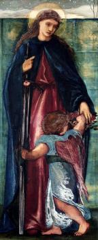 Sir Edward Coley Burne-Jones : Saint Dorothy
